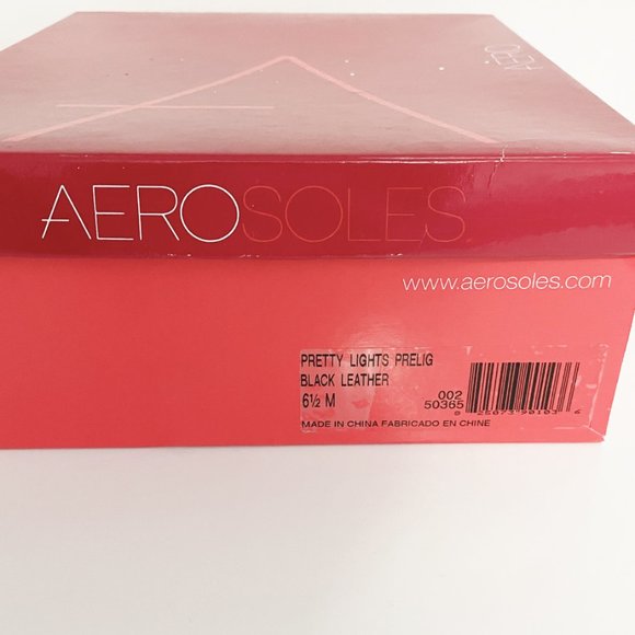 Aerosoles | Black Leather | Booties | 6.5 - Picture 6 of 6